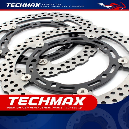 Techmax Brake Disc for Kawasaki Z900 and Z900RS 2017-2025 Front Brake Disc Z900 Z900RS Brake