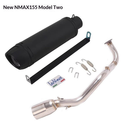 Yamaha NMAX155 V1 V2 V3 Front Header Full System Motorcycle Scooter Exhaust V1 Nmax V2 V3 Akrapovic