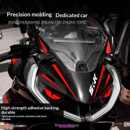 Qjmotor SRK450RR 250RD Motorcycle Body Sticker Decals Waterproof Mod Decoration Protective Film