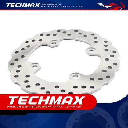 Techmax Brake Disc for Kawasaki Z750 Z1000 Rear Brake Disc Rear Disc Brake