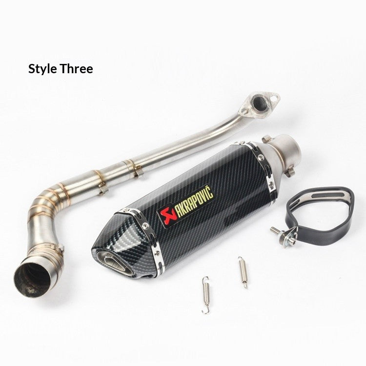 Yamaha NMAX155 V1 V2 V3 Front Header Full System Motorcycle Scooter Exhaust V1 Nmax V2 V3 Akrapovic