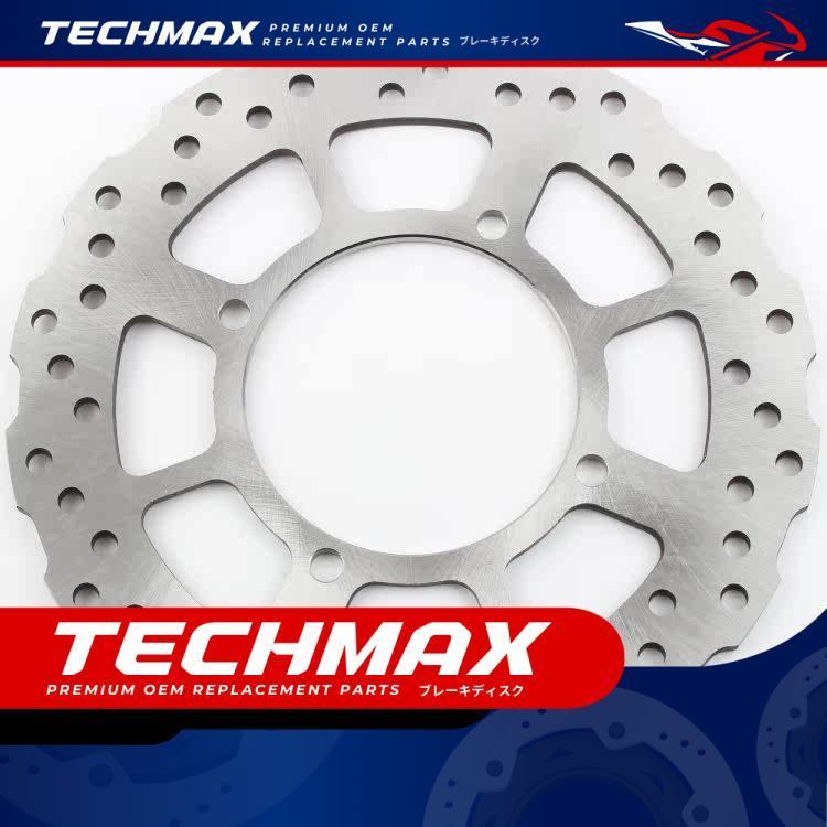 Techmax Brake Disc for Kawasaki GTR1400 07-21 Rear Brake Disc Rear Disc Brake