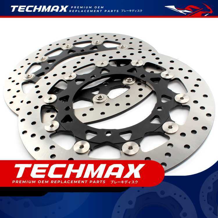 Techmax Brake Disc for Yamaha R1 07-11 Front Brake Disc Front Brake Disc