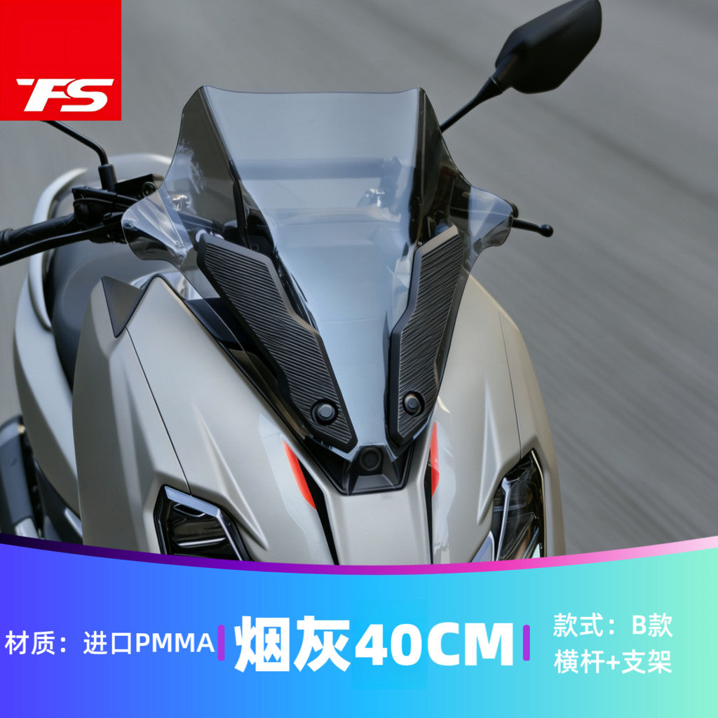 TFS ZONTES 150X Windshield Racing Windshield Crossbar Front Cover Zontes 150X Windshield