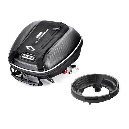 CUCYMA Motorcycle Quick Release Fuel Tank Bag for Kawasaki Kawasaki Ninja 250 Ninja 650 with Lock