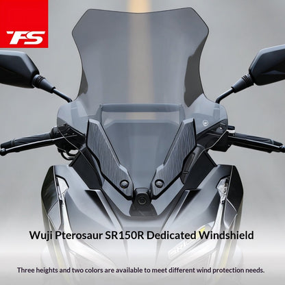 TFS VOGE SR150R Windshield Plate Cover Crossbar Bracket Windshield Deflector SR150R Windscreen