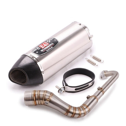 Yamaha NMAX155 V1 V2 V3 Front Header Full System Motorcycle Scooter Exhaust V1 Nmax V2 V3 Akrapovic