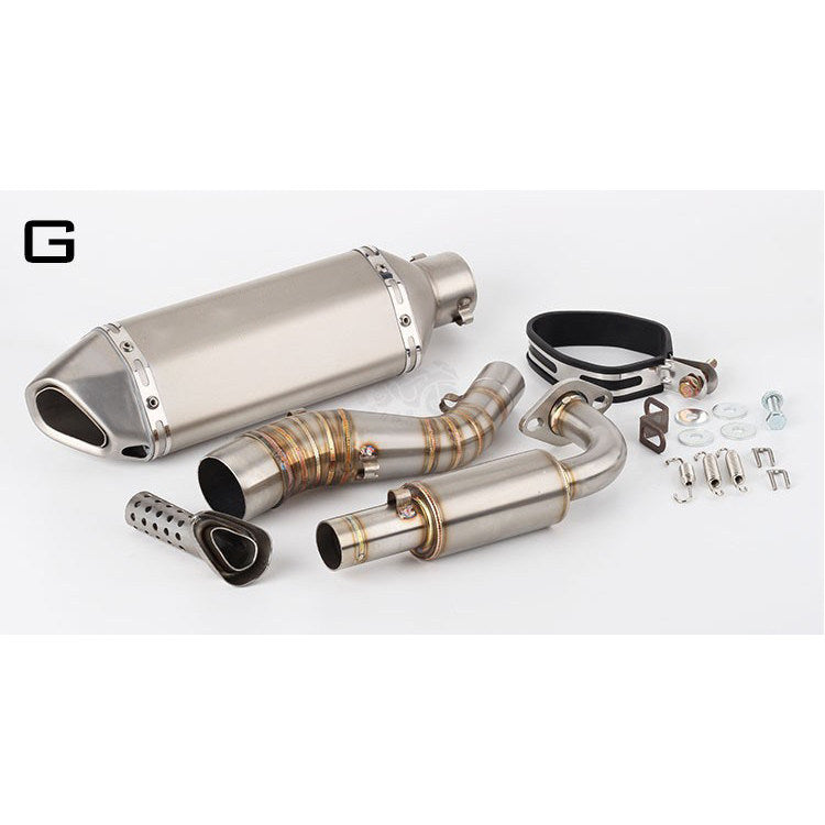 YAMAHA NMAX155 2014-2017 Power Boom Full System Exhaust Header Akrapovic Motorcycle Scooter Exhaust