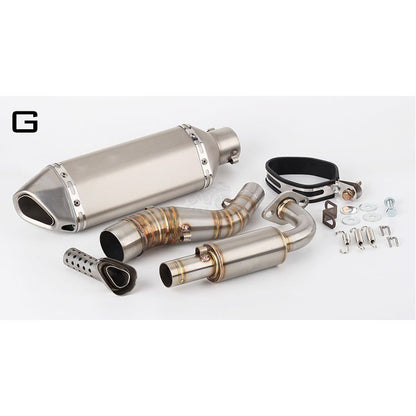 YAMAHA NMAX155 2014-2017 Power Boom Full System Exhaust Header Akrapovic Motorcycle Scooter Exhaust