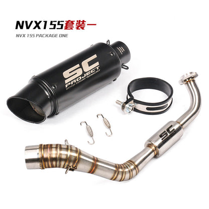 Yamaha Motorcycle NVX155 V1 Akrapovic AEROX155 Modified Full SC Project Exhaust Pipe Muffler NVX155