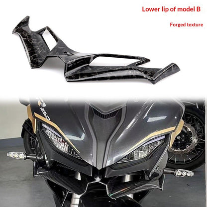 QJMOTOR SRK250R Modified Winglet Side Mirror Winglet Shark Fin Winglet Blade Side Winglet