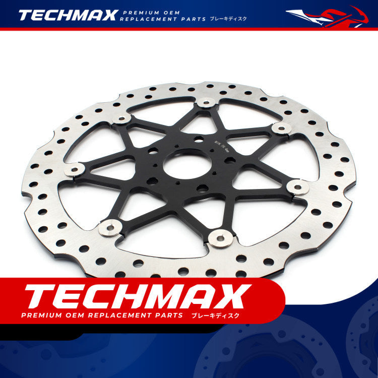 Techmax Brake Disc for Honda CB500X 19-21 Years Front and Rear Brake Disc CB500X