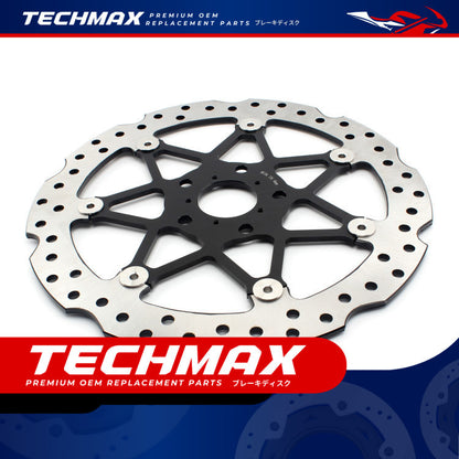 Techmax Brake Disc for Honda CB500X 19-21 Years Front and Rear Brake Disc CB500X