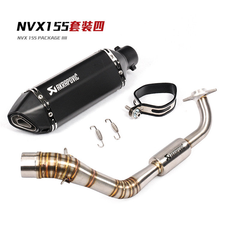 Yamaha Motorcycle NVX155 V1 Akrapovic AEROX155 Modified Full SC Project Exhaust Pipe Muffler NVX155