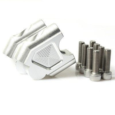 QJMOTOR SRV250/AMT Riser Modified Motorcycle Handlebar Height Increaser SRV250 Handlebar Riser