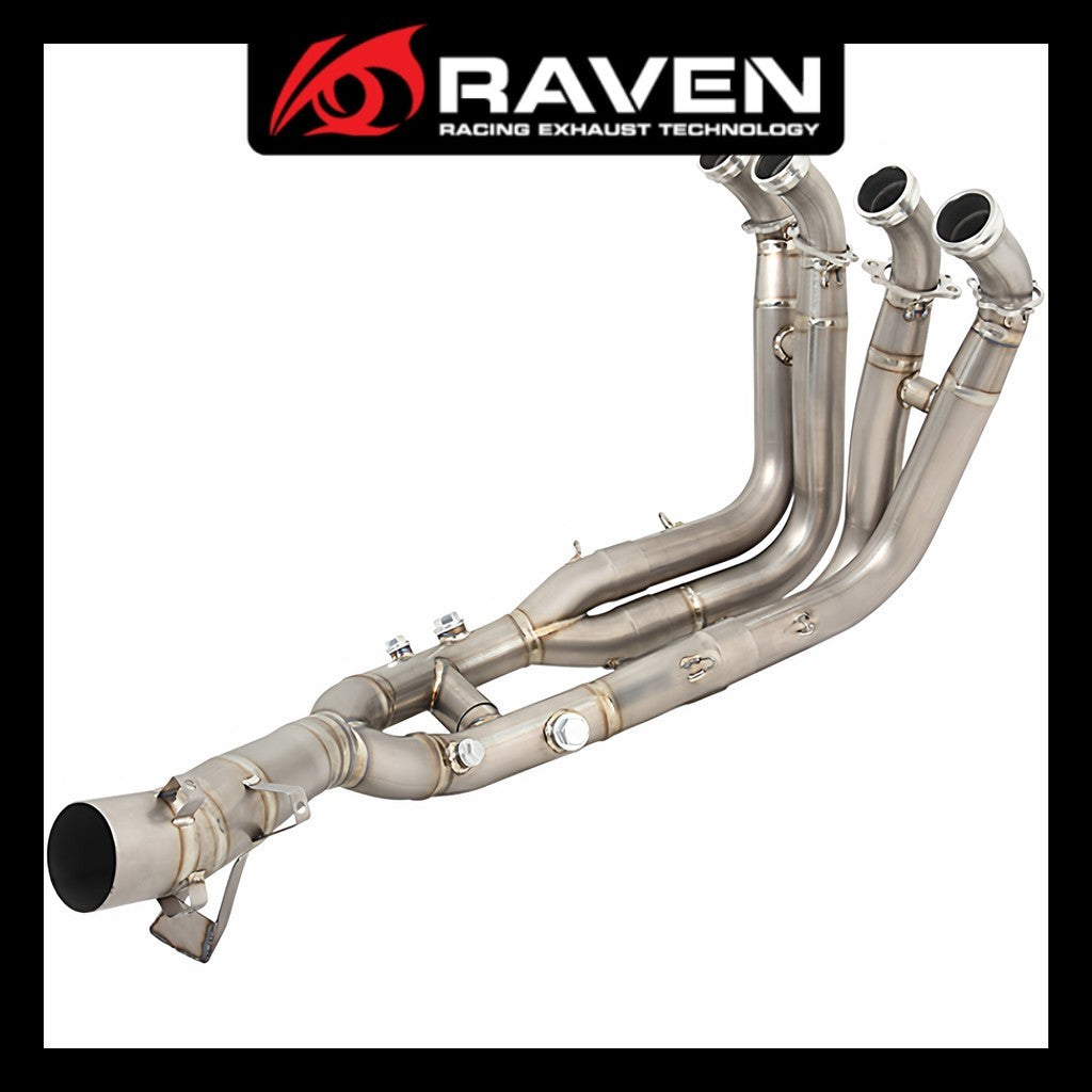 RAVEN BMW S1000XR Titanium Stainless Steel Front Exhaust Pipe 2019-2024 S1000XR Modification Parts