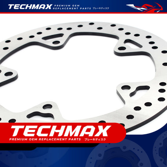 Techmax Brake Disc for BMW R1200GS R1250gs Rear Brake Disc Rear Disc Brake