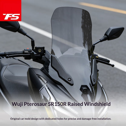 TFS VOGE SR150R Motorcycle Windshield Upgrade Front Windscreen SR150R Deflector Protector Screen