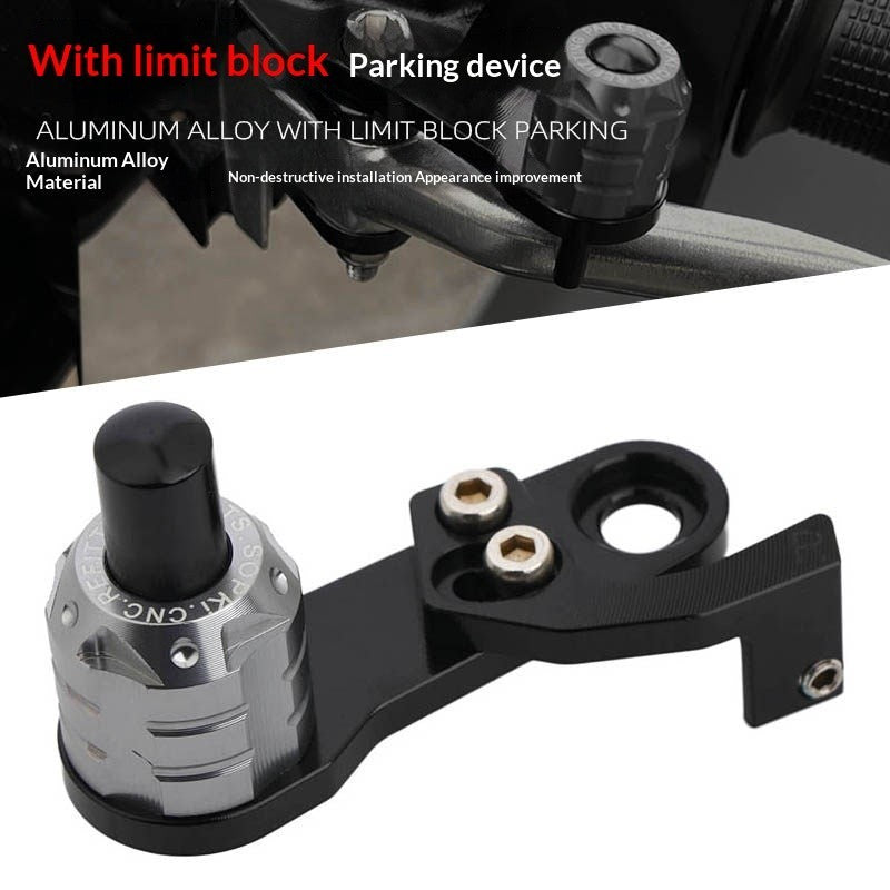 QJmotor AX200S Parking Brake Button ATX250 Brake Lever Kit Voge SR3 Fortress 350 Fort Accessories