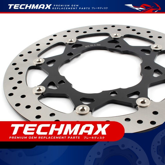 Techmax Brake Disc for Suzuki GSX-S750 17-22 Years Brake Disc Front Brake Disc