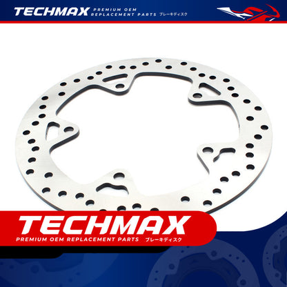 Techmax Brake Disc for BMW R1200GS R1200R R1200RT R1200RS Rear Brake Disc Rear Disc Brake