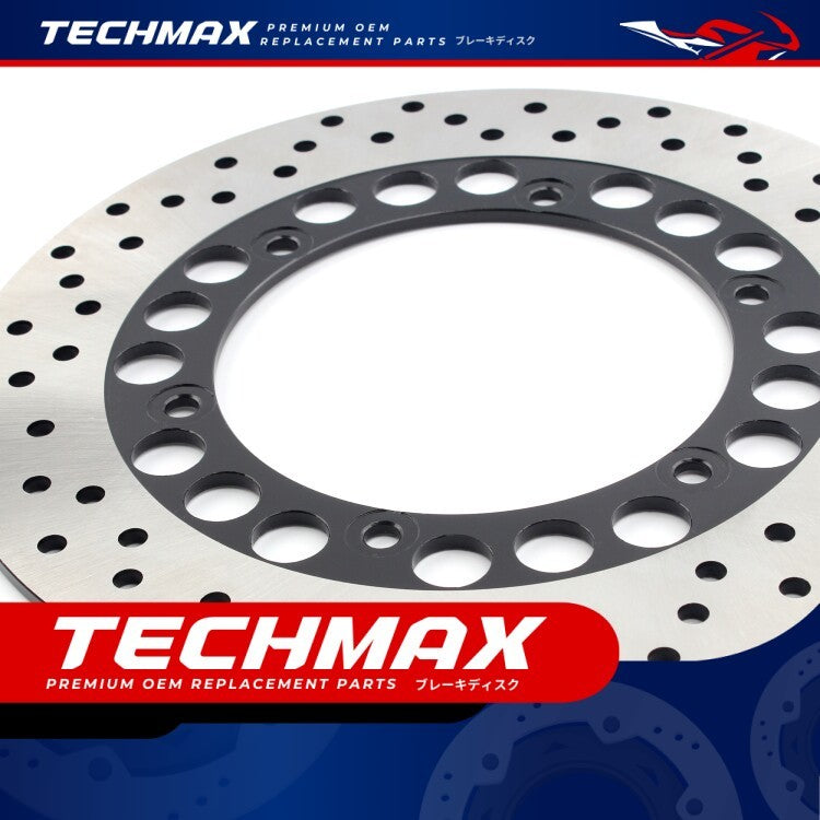 Techmax Brake Disc for Yamaha Tmax500 Xp500 01-11 Years after Brake Disc Disc Brake