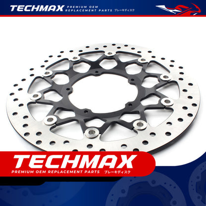 Techmax Brake Disc for Honda Gold Wing GL1800 18-25 Years Brake Disc Front Brake Disc