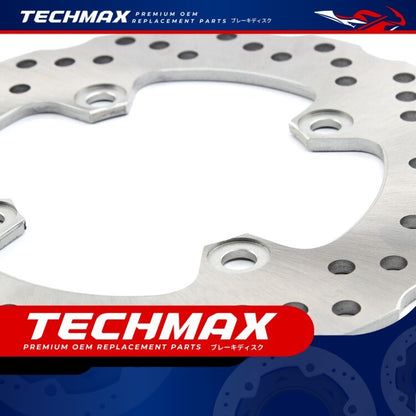 Techmax Brake Disc for Kawasaki Z750 Z1000 Rear Brake Disc Rear Disc Brake
