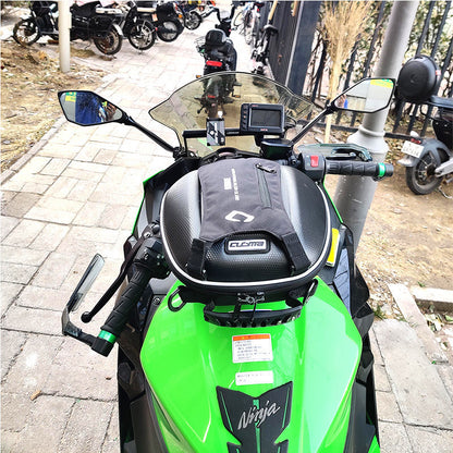 CUCYMA Motorcycle Quick Release Fuel Tank Bag Fit for Kawasaki Ninja 250 Ninja 250/250SL Z250
