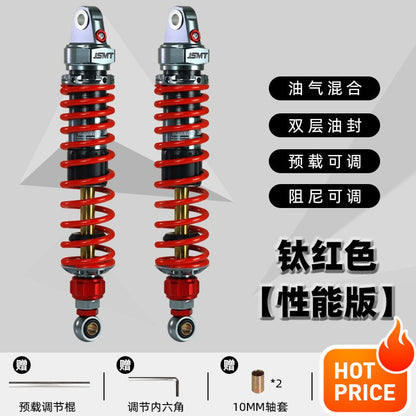 JSMT Rear Shock Absorber for Aprilia SR GT200 SRMAX250 300 Rear Suspension Adjustable Pre-load