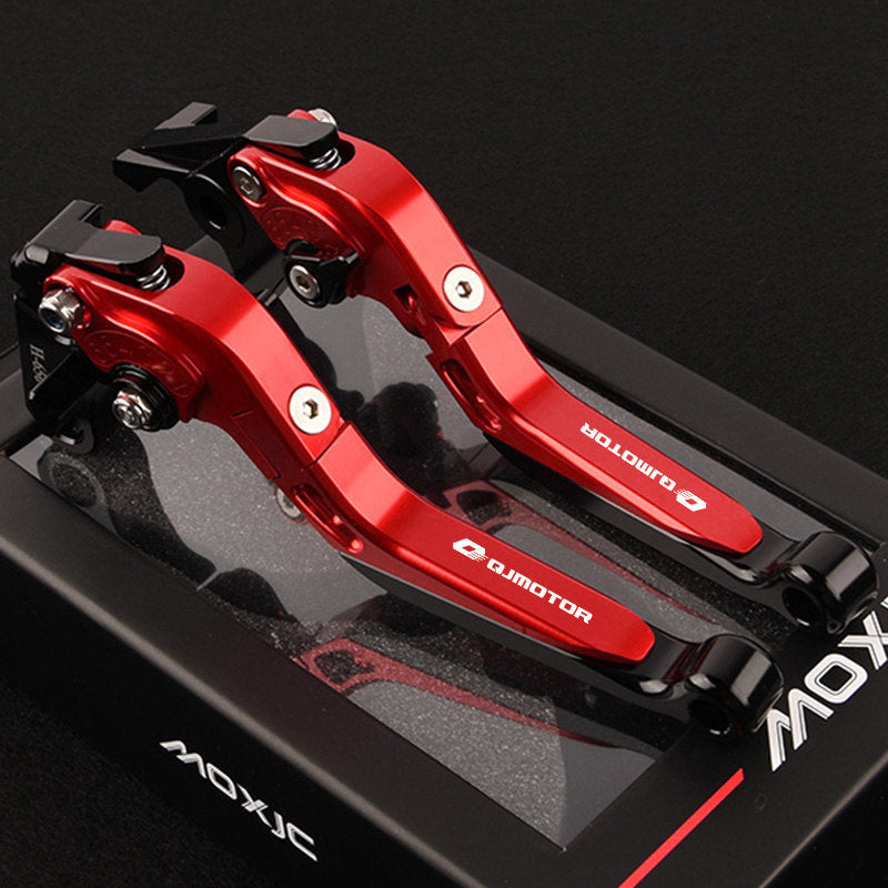 QJMOTOR SRK450RD SRK250RD SRK600RC Brake Clutch Lever Handlebar Foldable Extendable Motorcycle Parts