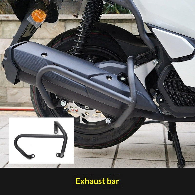 Wmotor Island 150 Crash Bar Front Rear Crash Bar Box Rack Tail Box Bracket Holder Accessories Parts