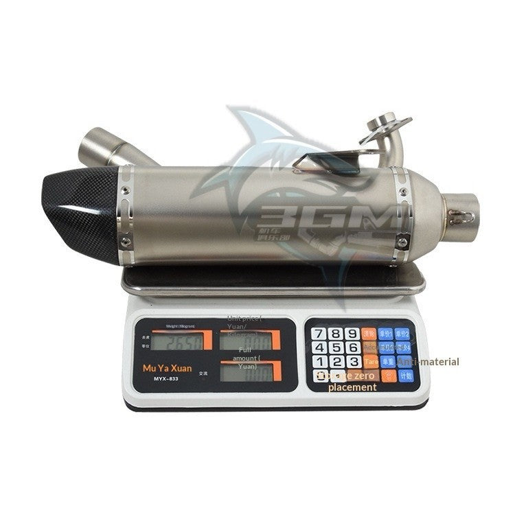 VOGE SR3 SR250GT Motorcycle Exhaust SC Upgrade Carbon Fiber Cap Exhaust VOGE SR3 Exhaust Full System