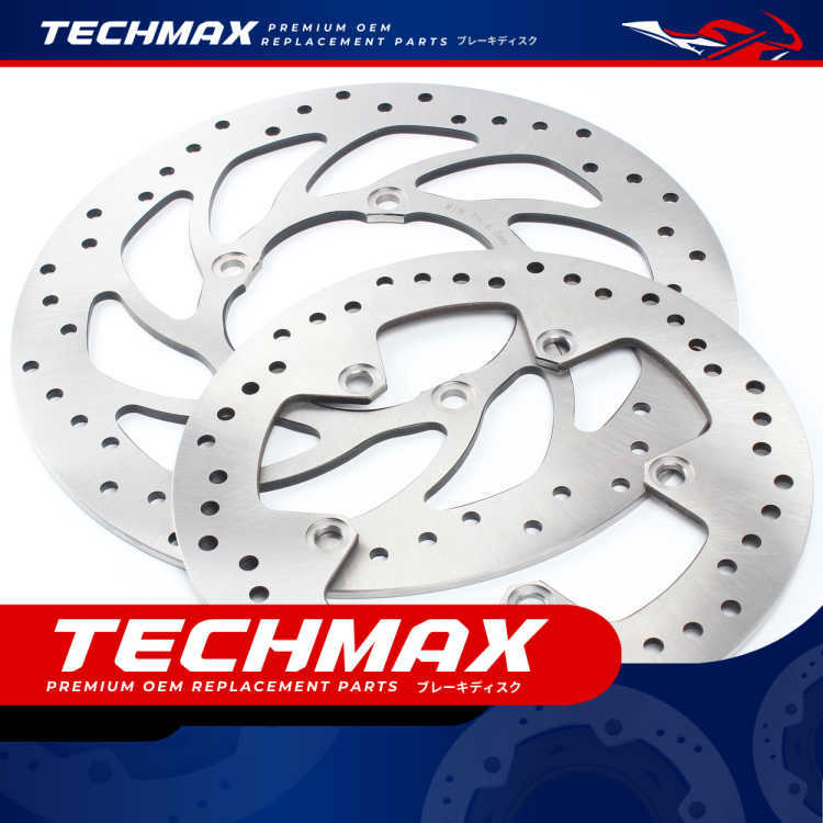 Techmax Brake Disc for BMW G310R 2016-2023 Front and Rear Brake Disc G310R