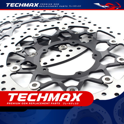 Techmax Brake Disc for Honda Gold Wing GL1800 18-25 Years Brake Disc Front Brake Disc