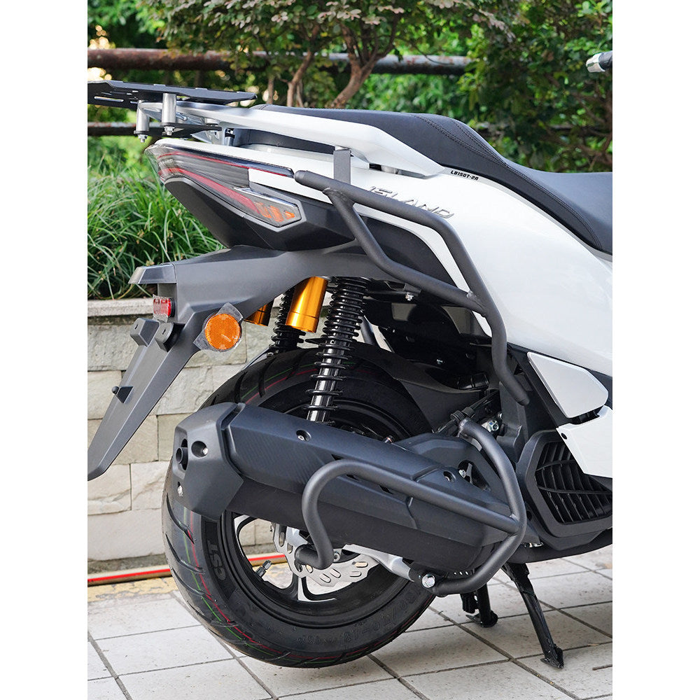 Wmotor Island 150 Crash Bar Front Rear Crash Bar Box Rack Tail Box Bracket Holder Accessories Parts