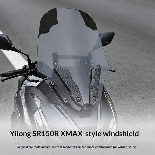 TFS VOGE SR150R Windshield Xmax Style Design Windscreen SR150R Deflector Motorcycle Windshield