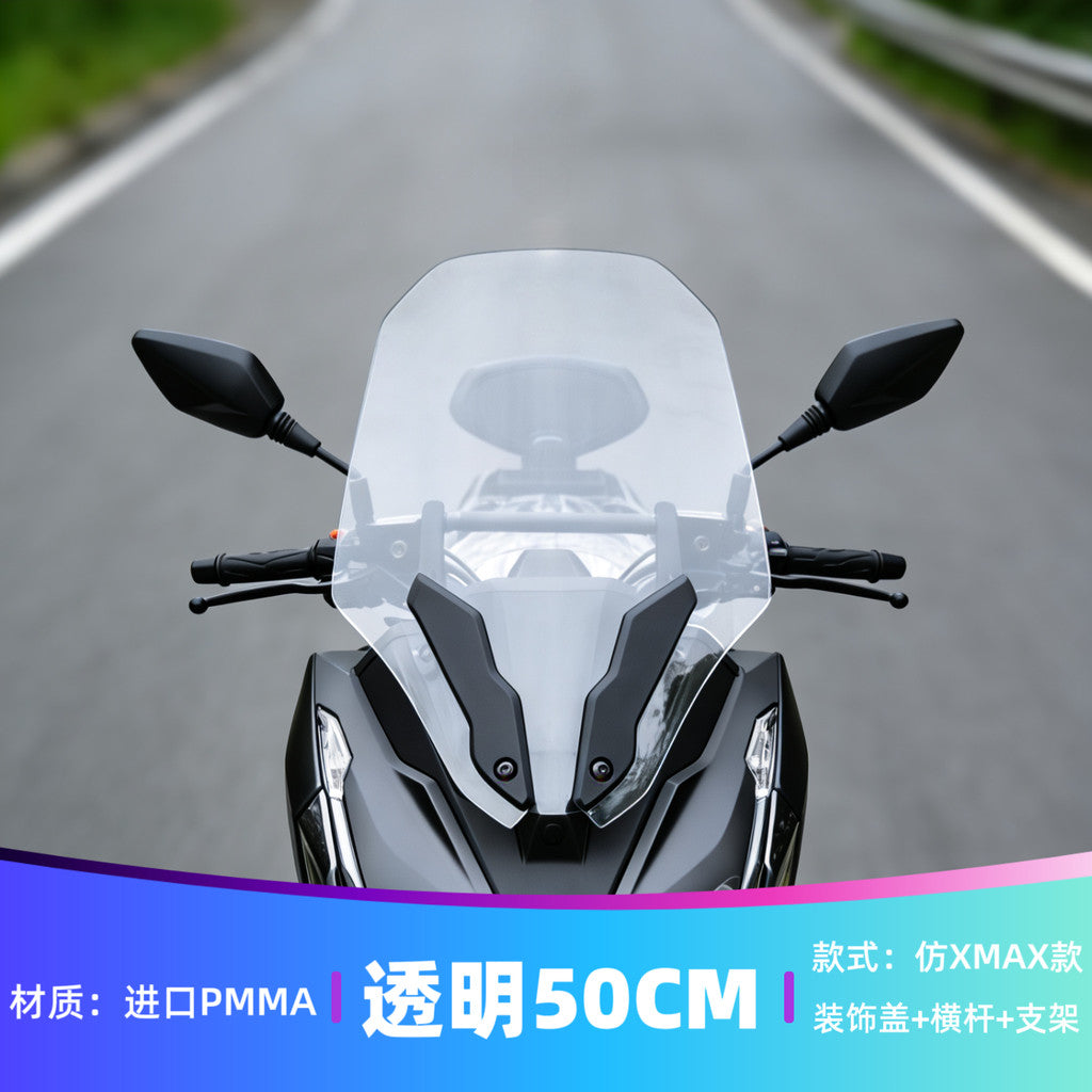TFS VOGE SR150R Windshield Xmax Style Design Windscreen SR150R Deflector Motorcycle Windshield