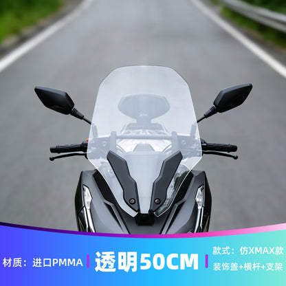 TFS VOGE SR150R Windshield Xmax Style Design Windscreen SR150R Deflector Motorcycle Windshield