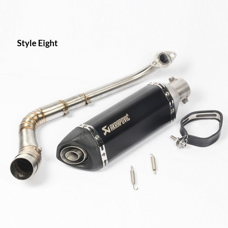Yamaha NMAX155 V1 V2 V3 Front Header Full System Motorcycle Scooter Exhaust V1 Nmax V2 V3 Akrapovic