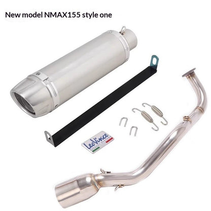 Yamaha NMAX155 V1 V2 V3 Front Header Full System Motorcycle Scooter Exhaust V1 Nmax V2 V3 Akrapovic