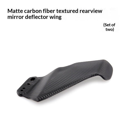 QJMOTOR SRK250R Modified Winglet Side Mirror Winglet Shark Fin Winglet Blade Side Winglet