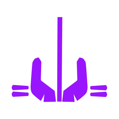 QJMOTOR SRK450RR Headlight Tint Film Tail Light Scratch Guard Sticker Meter Film Accessories