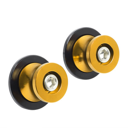 CNC Motorcycle Swing Arm Bobbin Screws Yamaha Honda Kawasaki Paddock Bobbin 6M 8M 10M Lift Spools