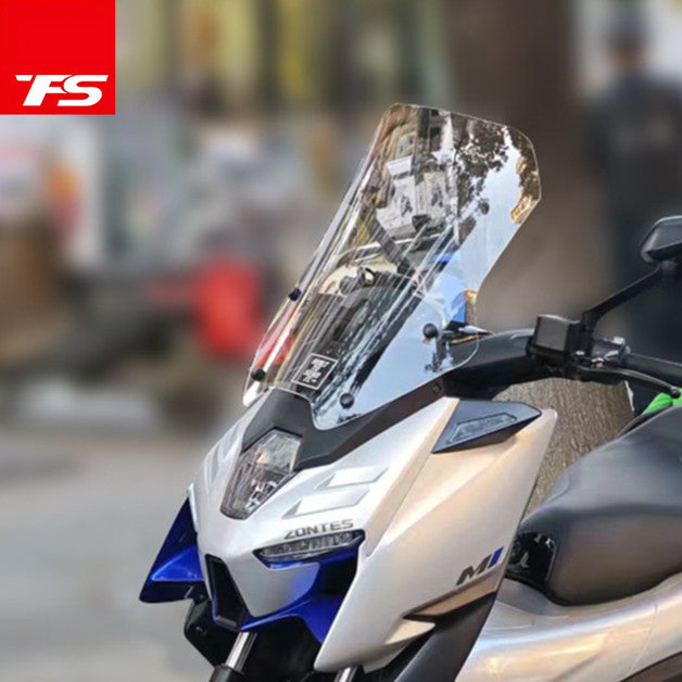 TFS ZONTES 368M Windshield Increased High Wide Front Windshield 368M Defector Windscreen