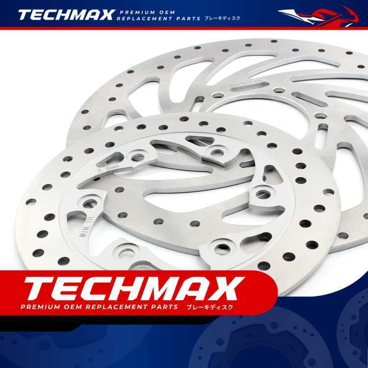 Techmax Brake Disc for KTM 390adv 20-23 Years Front and Rear Brake Disc (for 6 scew only, 5 screw DONOT ORDER!)