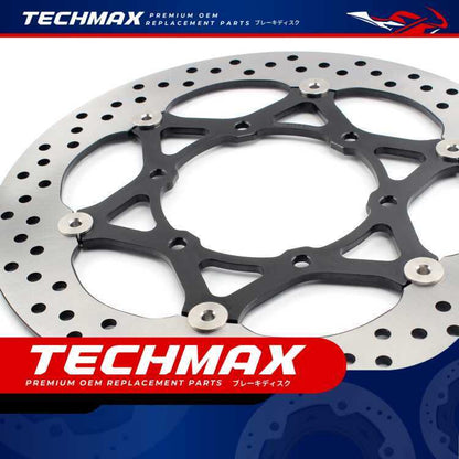 Techmax Brake Disc for Suzuki GSX-S1000S GSX-S1000GT Front Brake Disc Front Disc Brake Disc