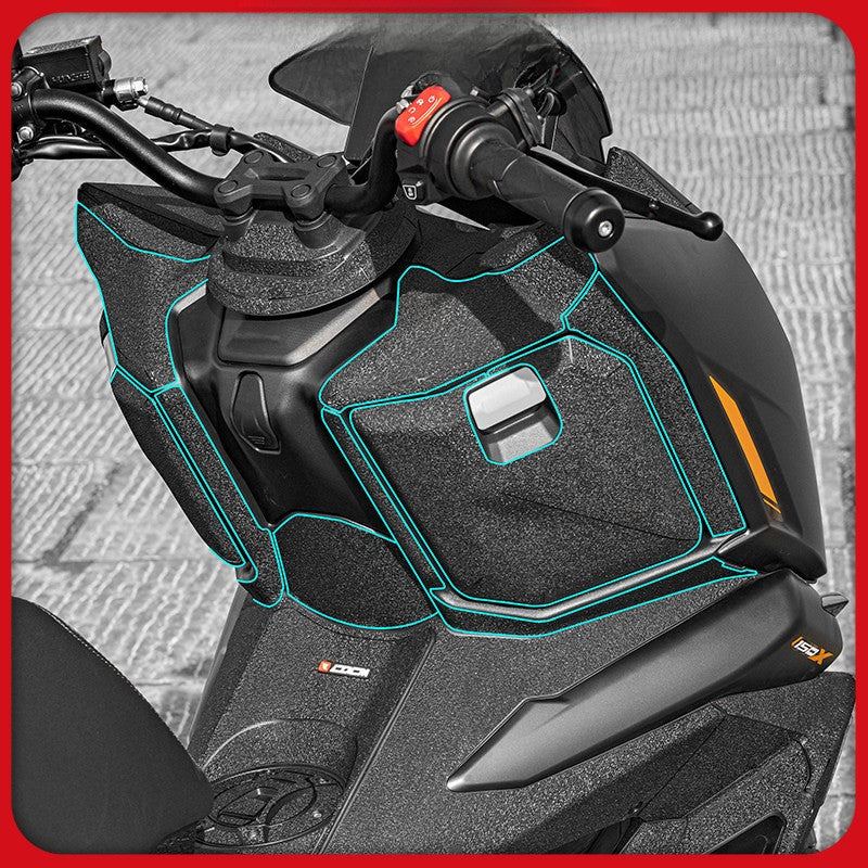 Suitable for 2026 Zontes 150X Armor Sticker Motorcycle Body Film Carbon Fiber Stickers  Zontes 150X