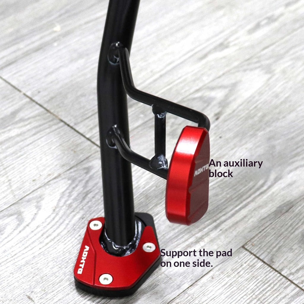 Kickstand Enlarger Pad for SYM ADXTG400 Side Stand Extension Support Plate ADXTG 400 Kickstand Base
