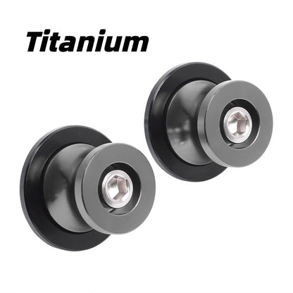 CNC Motorcycle Swing Arm Bobbin Screws Yamaha Honda Kawasaki Paddock Bobbin 6M 8M 10M Lift Spools